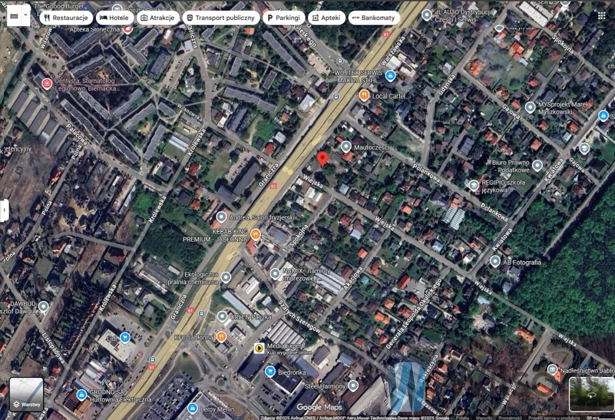 Działka 1 516,00 m², oferta nr , WIL254753, Legionowo, Warszawska