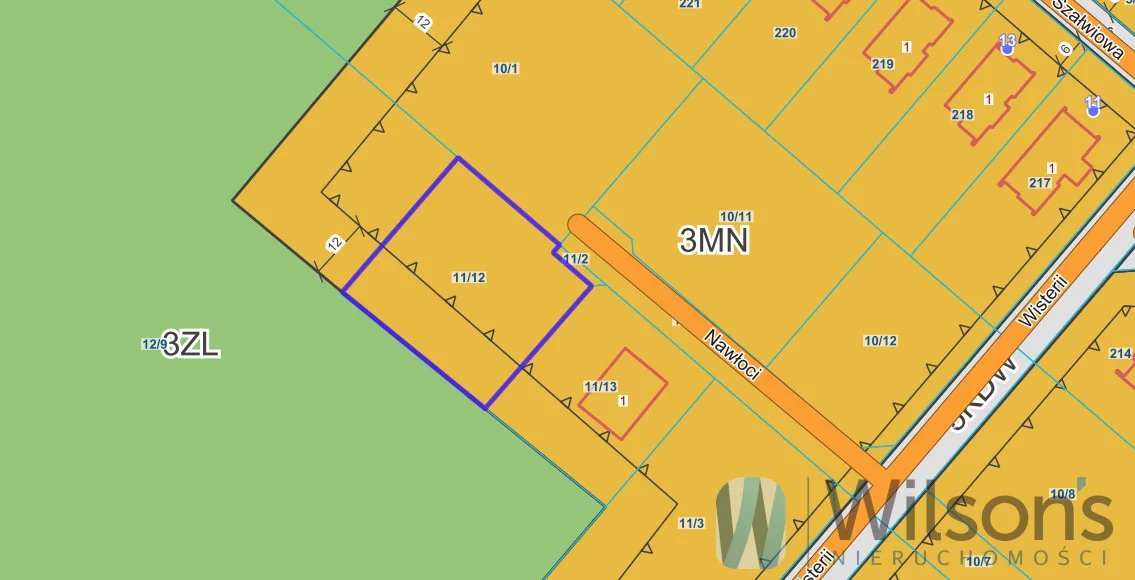 Działka 1 216,00 m², oferta nr , WIL716916, Żabia Wola