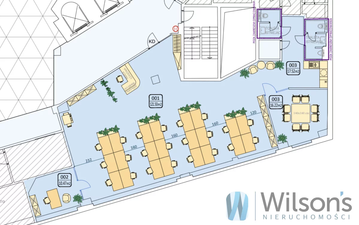 Biuro 185,29 m², oferta nr , WIL604947, Warszawa, Śródmieście, Śródmieście, Aleja Jana Pawła Ii
