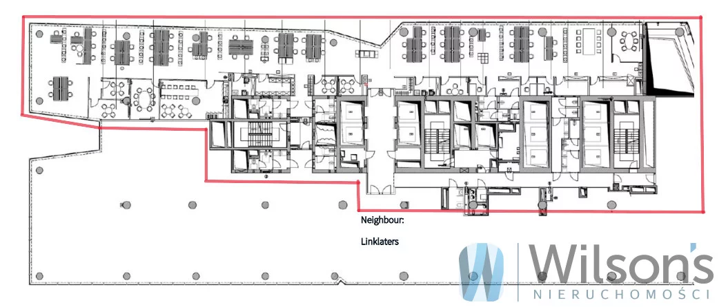 Biuro 634,00 m², oferta nr , WIL706192, Warszawa, Śródmieście, Śródmieście, Aleja Jana Pawła Ii