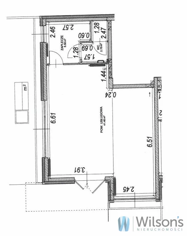 Lokal użytkowy na sprzedaż, 49,75 m², oferta nr WIL212924