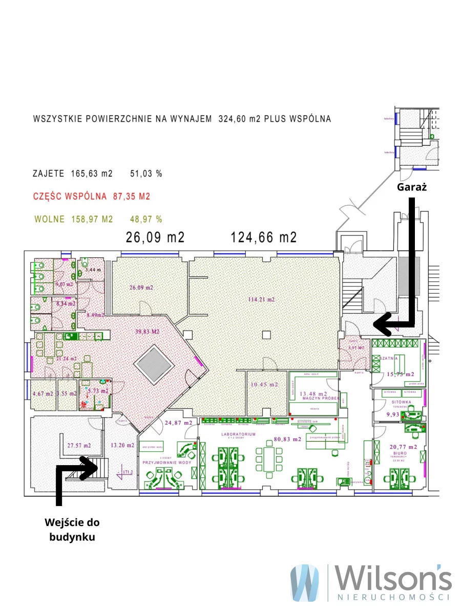 Biuro 150,00 m², oferta nr , WIL567705, Warszawa, Murmańska