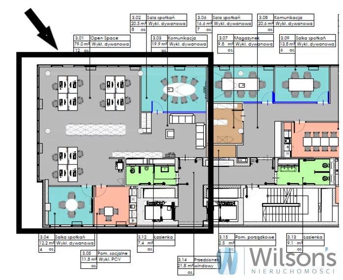 Biuro do wynajęcia, 143,00 m², oferta nr WIL286711