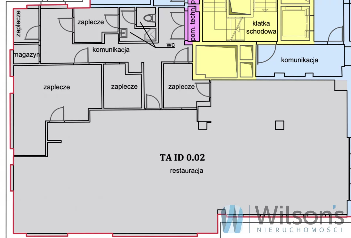 Lokal gastronomiczny do wynajęcia, 245,00 m², oferta nr WIL611648