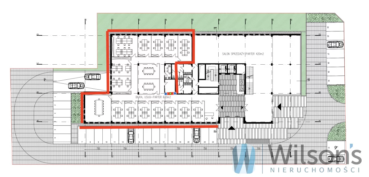 Lokal użytkowy 605,00 m², oferta nr , WIL565758, Warszawa, Ursynów, Ursynów, Puławska