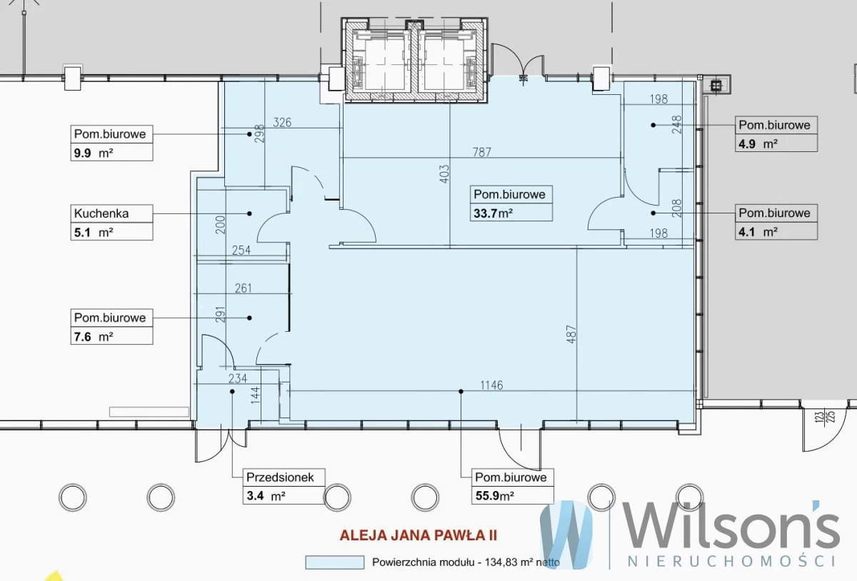 Lokal użytkowy 134,83 m², oferta nr , WIL747004, Warszawa, Śródmieście, Śródmieście, Rondo Organizacji Narodów Zjednoczonych