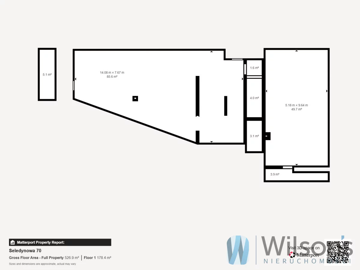 Lokal użytkowy 572,70 m², oferta nr , WIL355416, Warszawa, Targówek, Targówek, Seledynowa