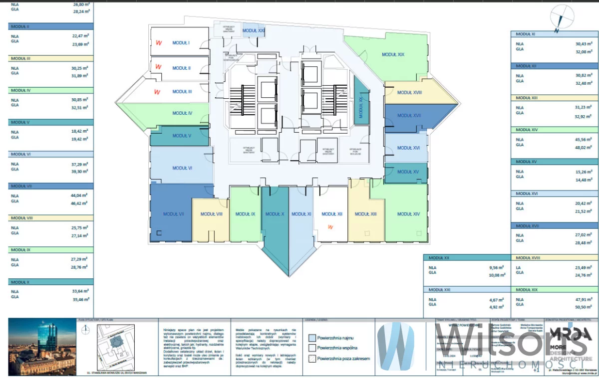 Biuro 32,92 m², oferta nr , WIL538449, Warszawa, Stanisława Moniuszki