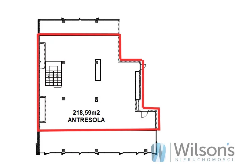 Lokal użytkowy 219,00 m², Warszawa, Mokotów, Stępińska, Wynajem