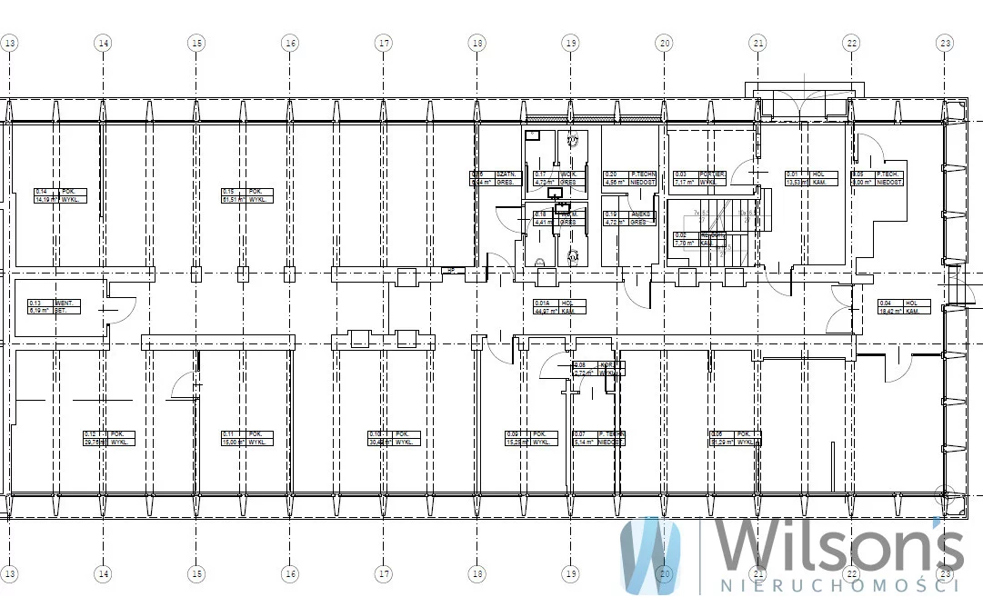 Lokal użytkowy 396,00 m², oferta nr , WIL280182, Warszawa, Śródmieście, Śródmieście, Św. Barbary