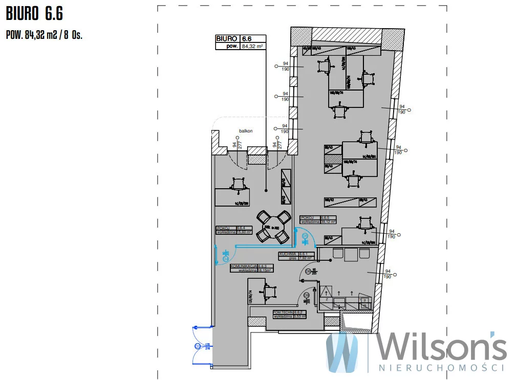 Biuro 95,28 m², oferta nr , WIL511717, Warszawa, Wola, Wola, Żelazna