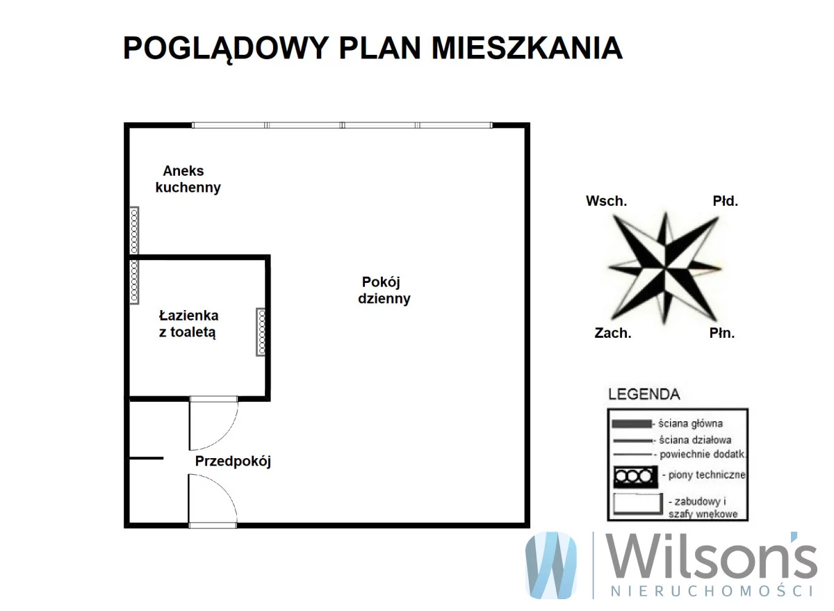 1 pokój, apartament 23,00 m², parter, oferta nr , WIL333356, Warszawa, Śródmieście, Śródmieście, Ciasna