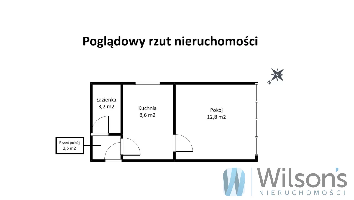 1 pokój, mieszkanie 27,00 m², piętro 4, oferta nr , WIL122243, Warszawa, Włochy, Włochy, Żwirki I Wigury