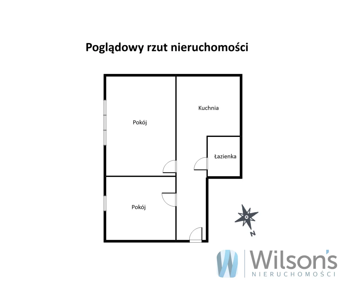 2 pokoje, mieszkanie 44,96 m², parter, oferta nr , WIL342714, Warszawa, Bielany, Bielany, Aleja Zjednoczenia