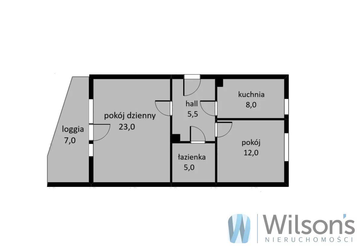 2 pokoje, mieszkanie 53,50 m², parter, oferta nr , WIL781632, Piastów, Ks. Ignacego Skorupki