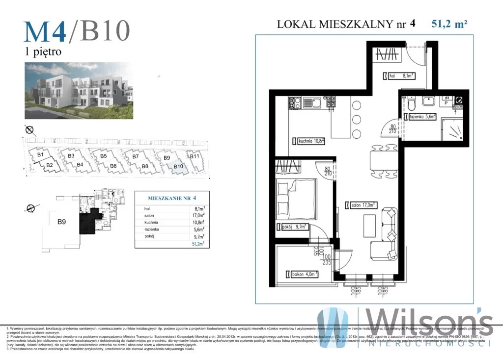 2 pokoje, mieszkanie 50,24 m², piętro 1, oferta nr , WIL851540, Rumia, Owsiana