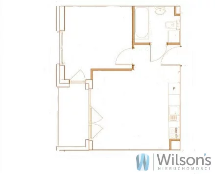 2 pokoje, mieszkanie 38,46 m², parter, oferta nr , WIL213895, Wrocław, Krzyki-Partynice, Krzyki, Wojszyce