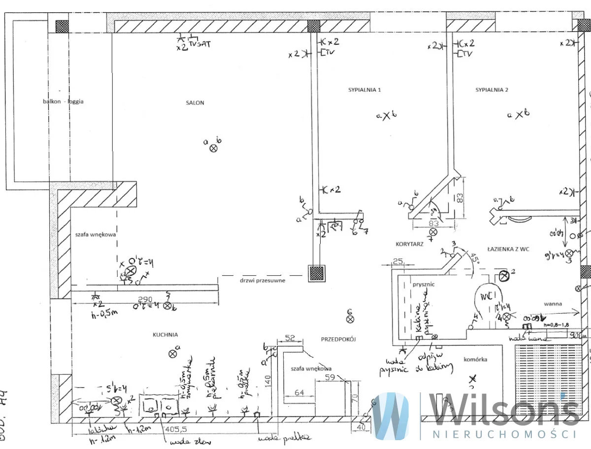 3 pokoje, mieszkanie 66,00 m², piętro 1, oferta nr , WIL457868, Marki, Elektryków