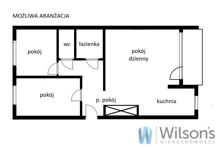 3 pokoje, mieszkanie 50,00 m², piętro 9, oferta nr , WIL209249, Warszawa, Wola, Wola, Jana Olbrachta