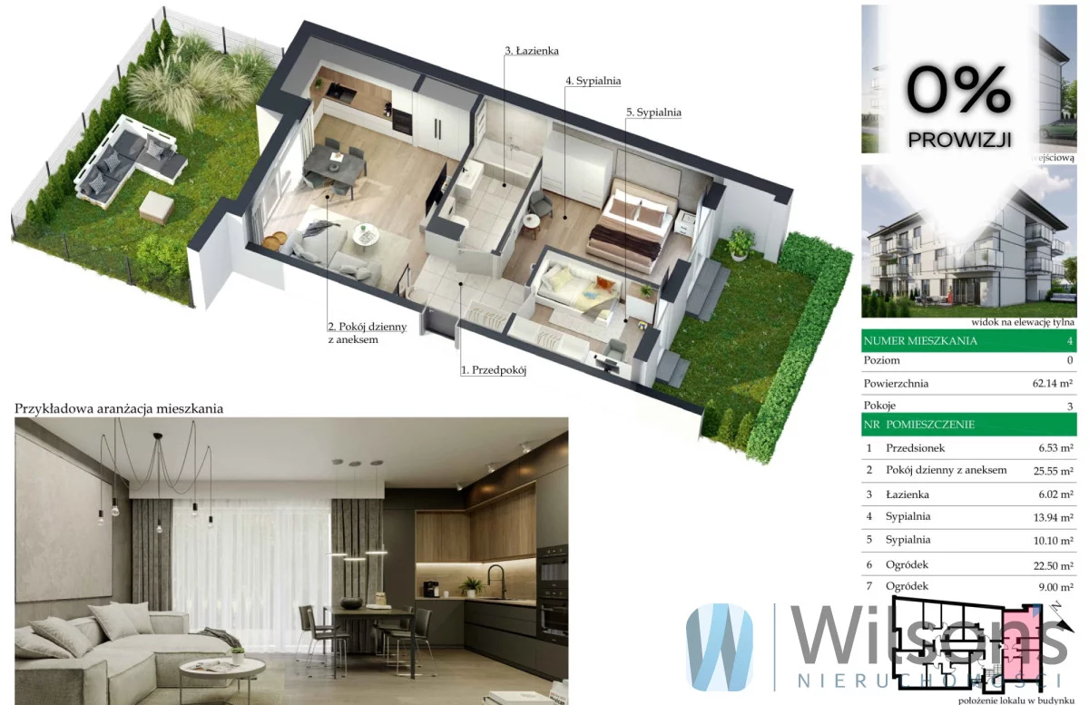 Apartamenty WIL147968 Marki Promienna