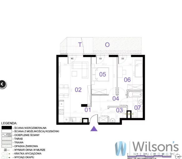 3 pokoje, mieszkanie 66,84 m², parter, oferta nr , WIL420883, Piastów, Stanisława Bodycha
