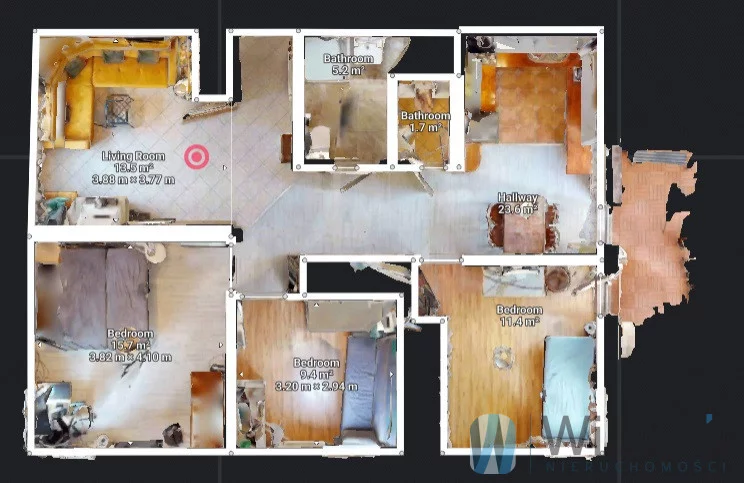 4 pokoje, mieszkanie 87,80 m², parter, oferta nr , WIL671789, Warszawa, Jana Pawła Ii