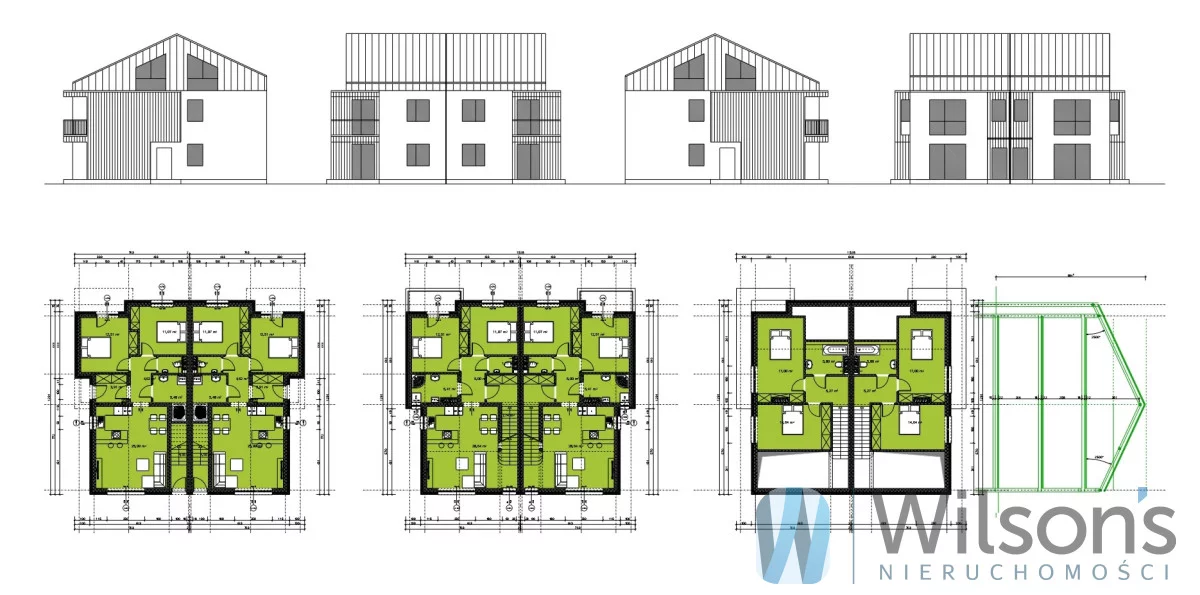 5 pokoi, mieszkanie 105,00 m², piętro 1, oferta nr , WIL356227, Legionowo, Partyzantów