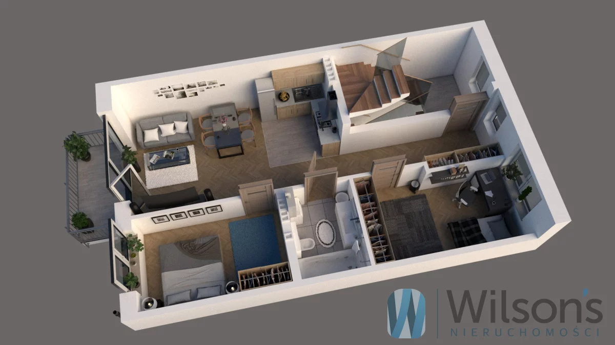 6 pokoi, mieszkanie 134,88 m², piętro 1, oferta nr , WIL977712, Marki, Legionowa
