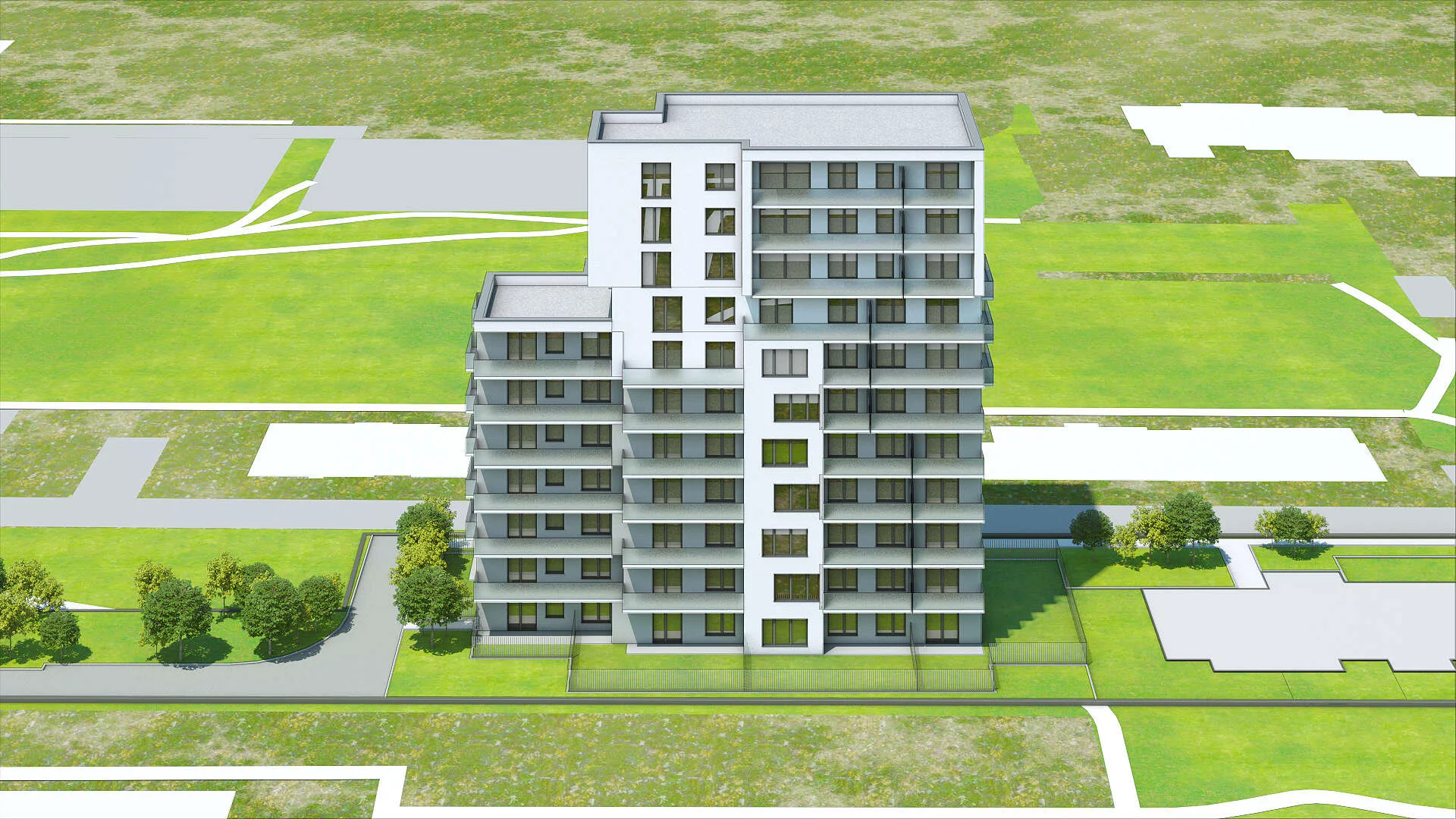 Wirtualna makieta 3D mieszkania 74.55 m², A.02