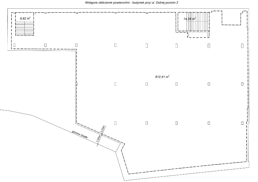 Lokal użytkowy 612,41 m², ul. Dolna 43/45