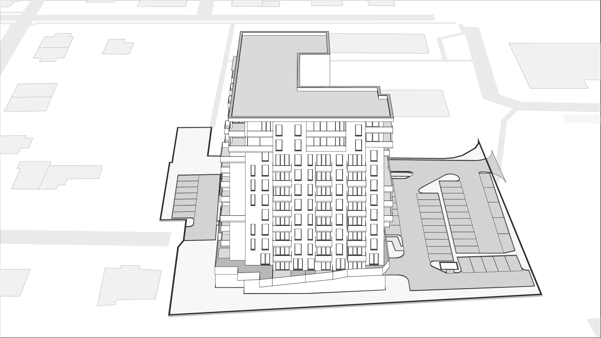 Wirtualna makieta 3D inwestycji Park Moniuszki II