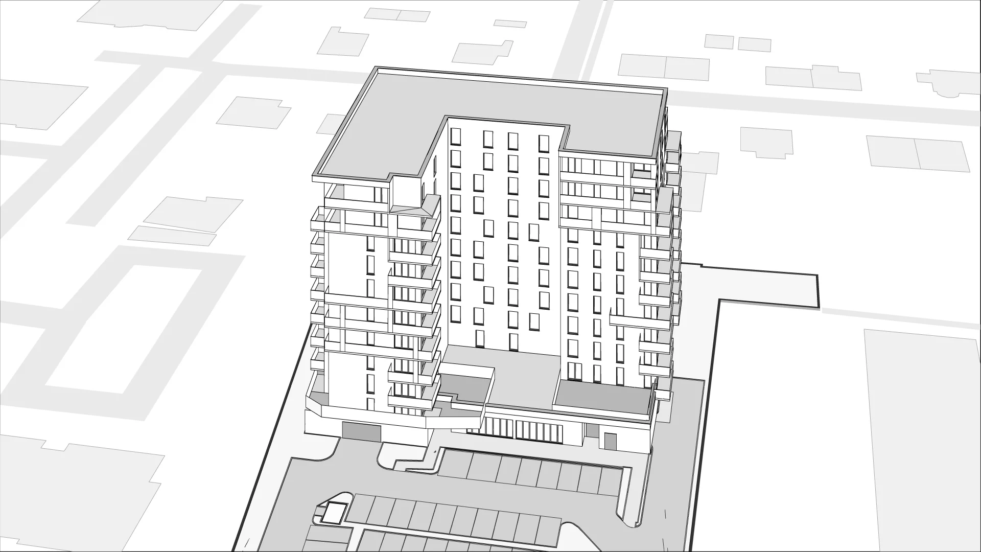 Wirtualna makieta 3D mieszkania 46.15 m², A 4.04