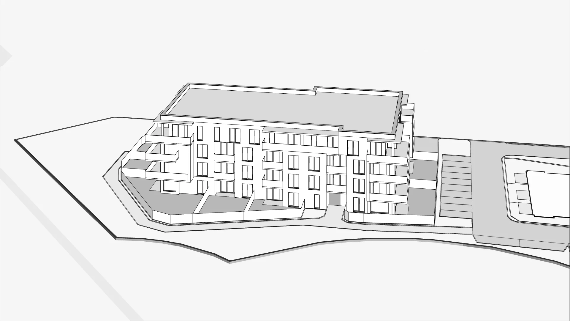Wirtualna makieta 3D mieszkania 32.41 m², F.3.03