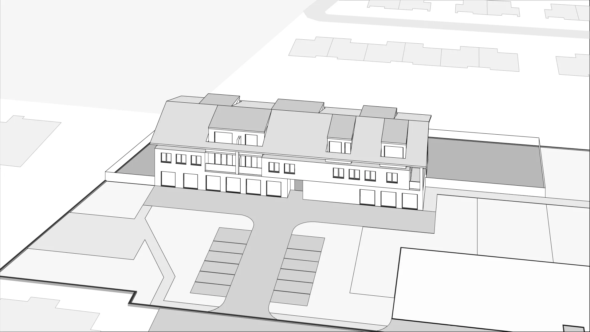 Wirtualna makieta 3D mieszkania 70.82 m², W3.6