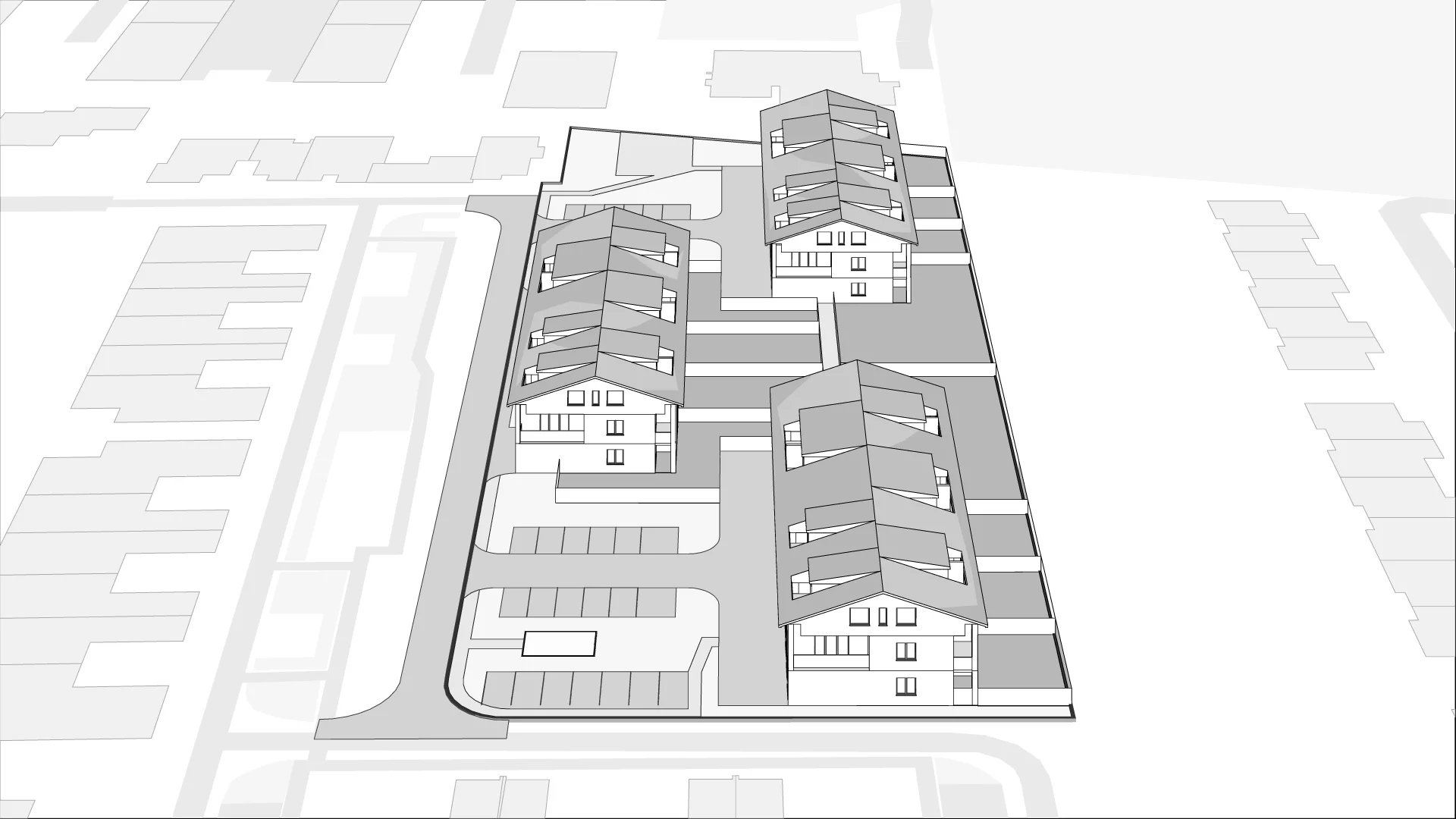 Wirtualna makieta 3D inwestycji Mirabelkowa Aleja - Etap IV