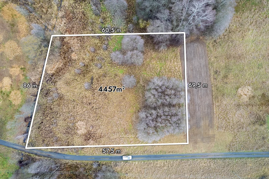 Działka na sprzedaż, 4 457,00 m², oferta nr 186/8652/OGS