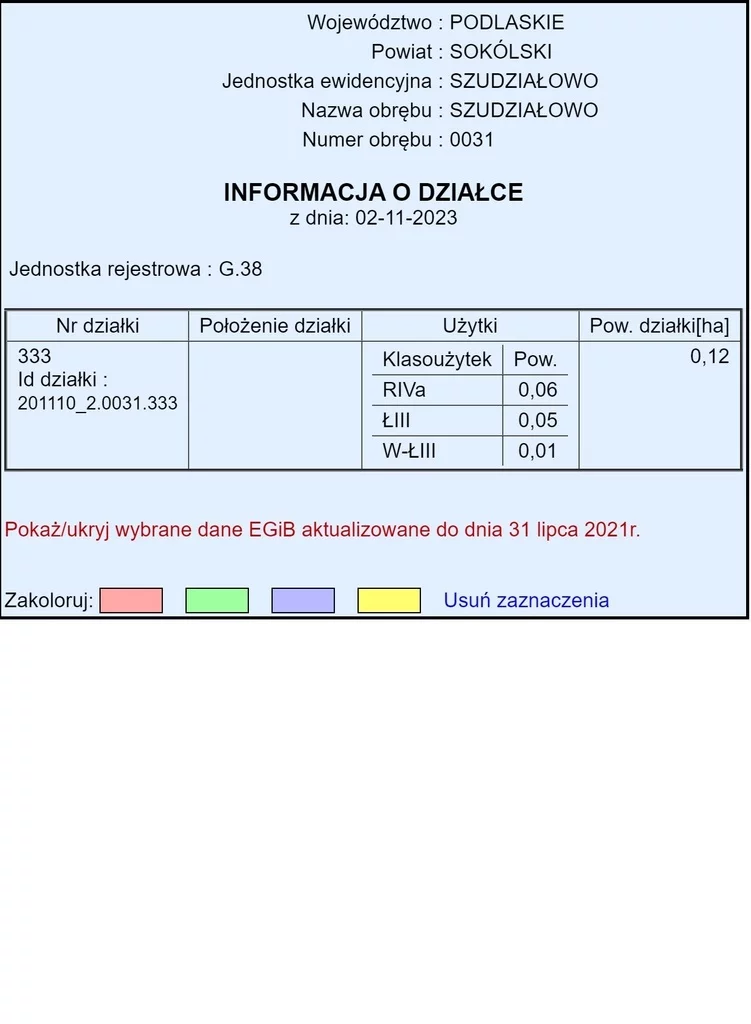 Działka 1 200,00 m², oferta nr , 124/8652/OGS, Szudziałowo