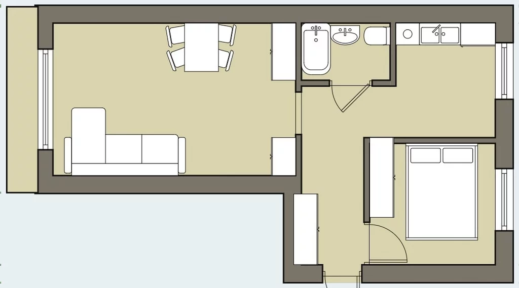 2 pokoje, mieszkanie 56,70 m², piętro 4, oferta nr , 1980/8652/OMS, Białystok, Szarych Szeregów