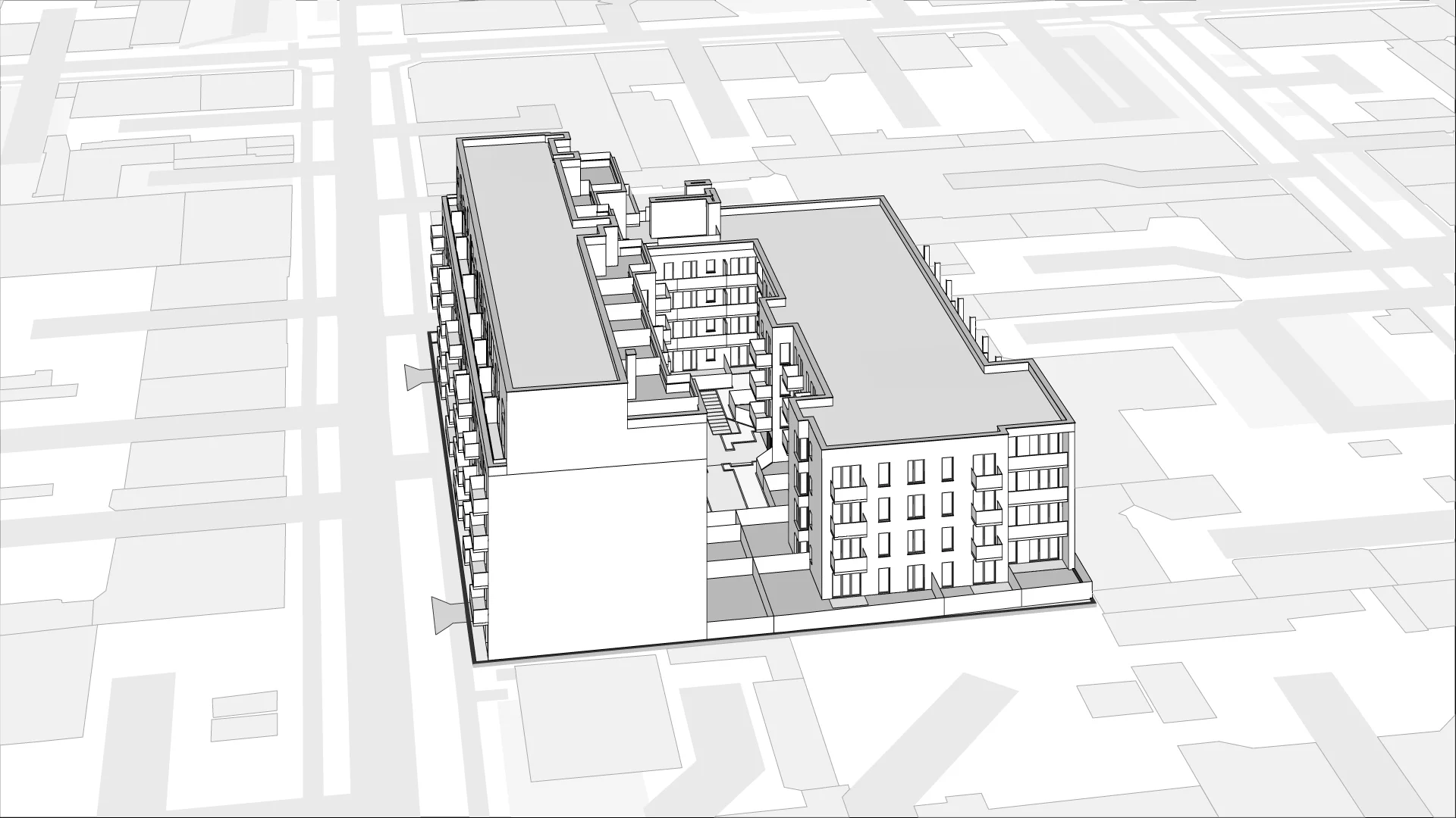 Wirtualna makieta 3D mieszkania 34.07 m², B.2.44.1k