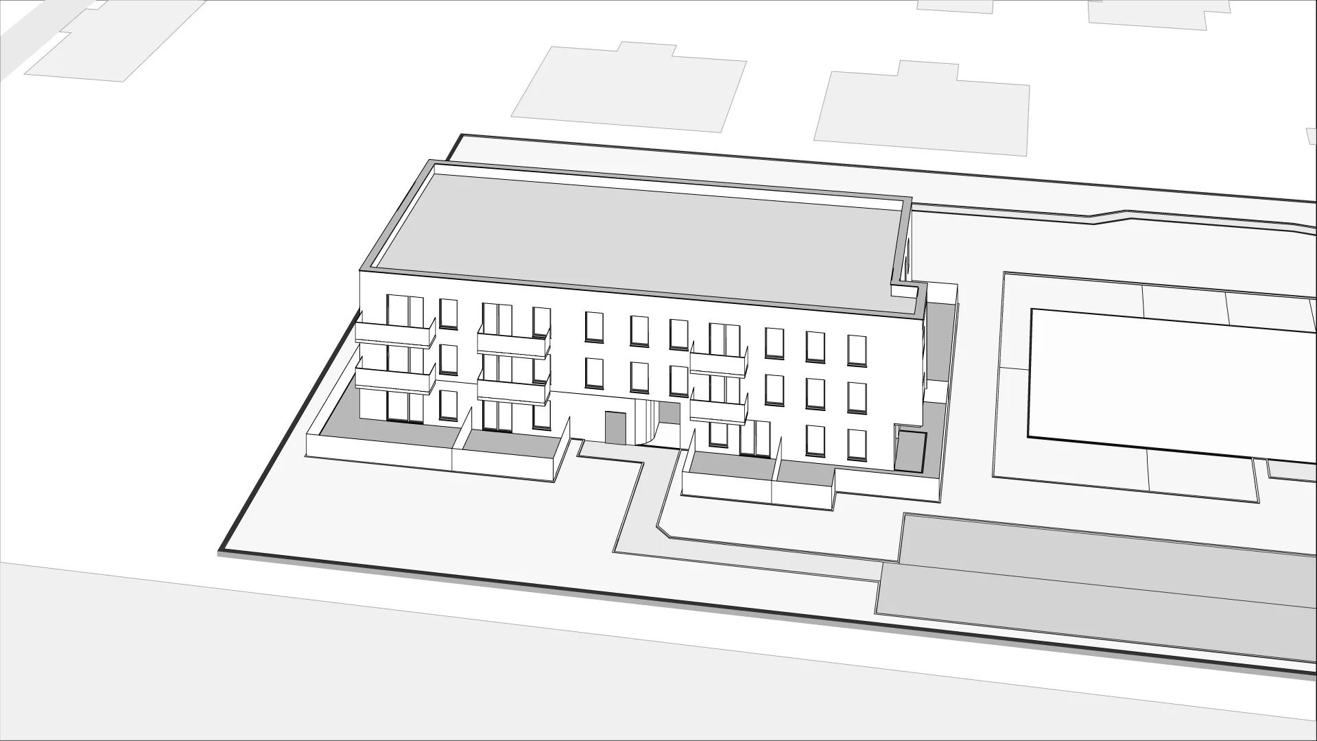 Wirtualna makieta 3D mieszkania 68.13 m², B.17