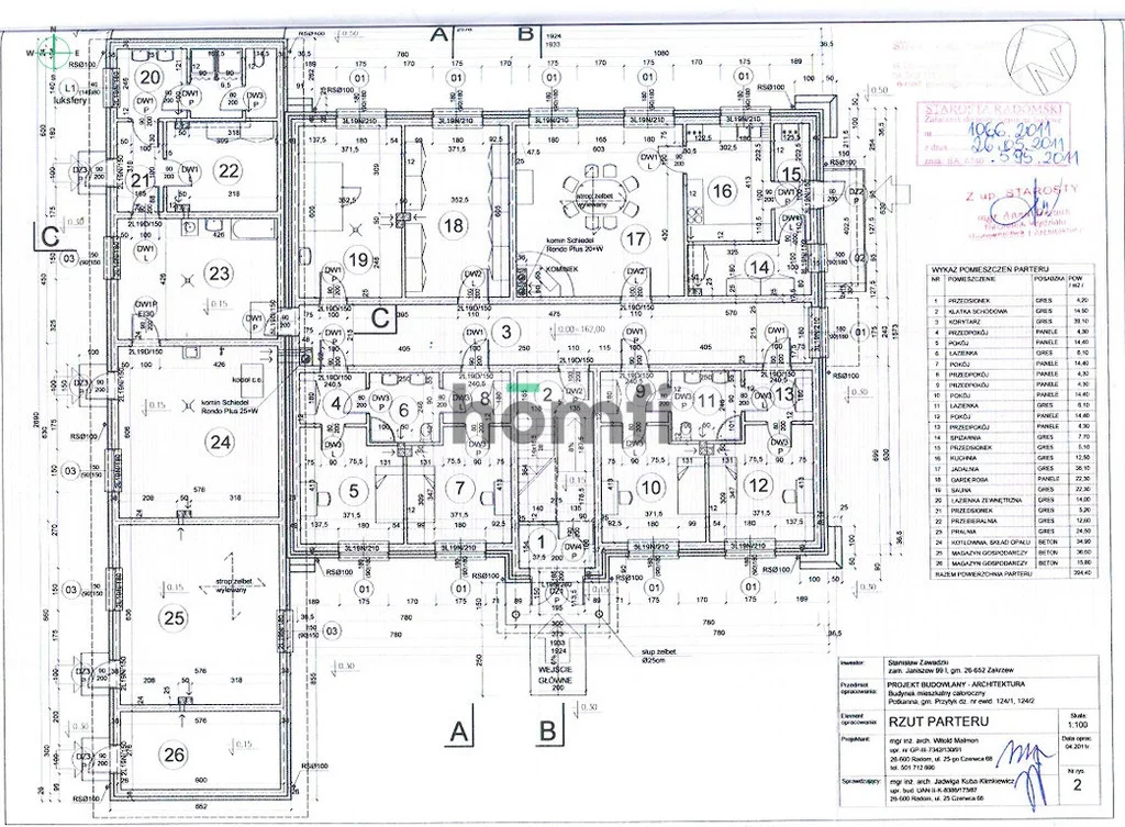 Dom 647,70 m², oferta nr , 6654/2089/ODS, Potkanna