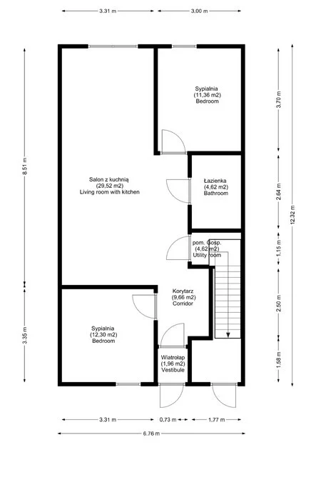 Dom 71,19 m², oferta nr , 6762/2089/ODS, Zwoleń, Jaworowa