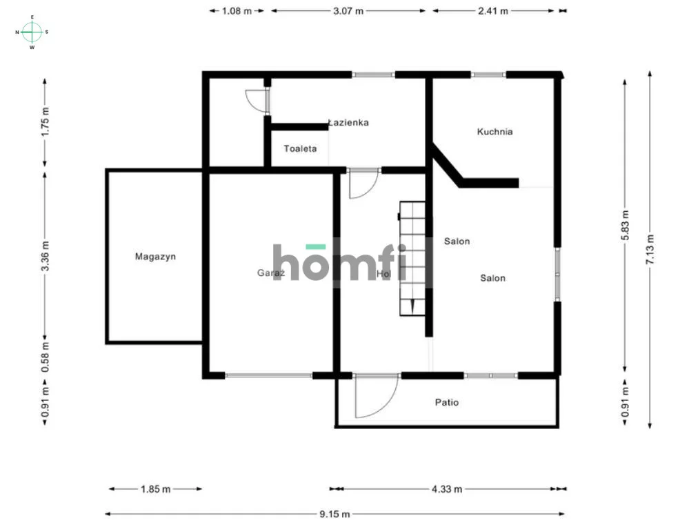 Dom 54,00 m², oferta nr , 5897/2089/ODS, Krasne