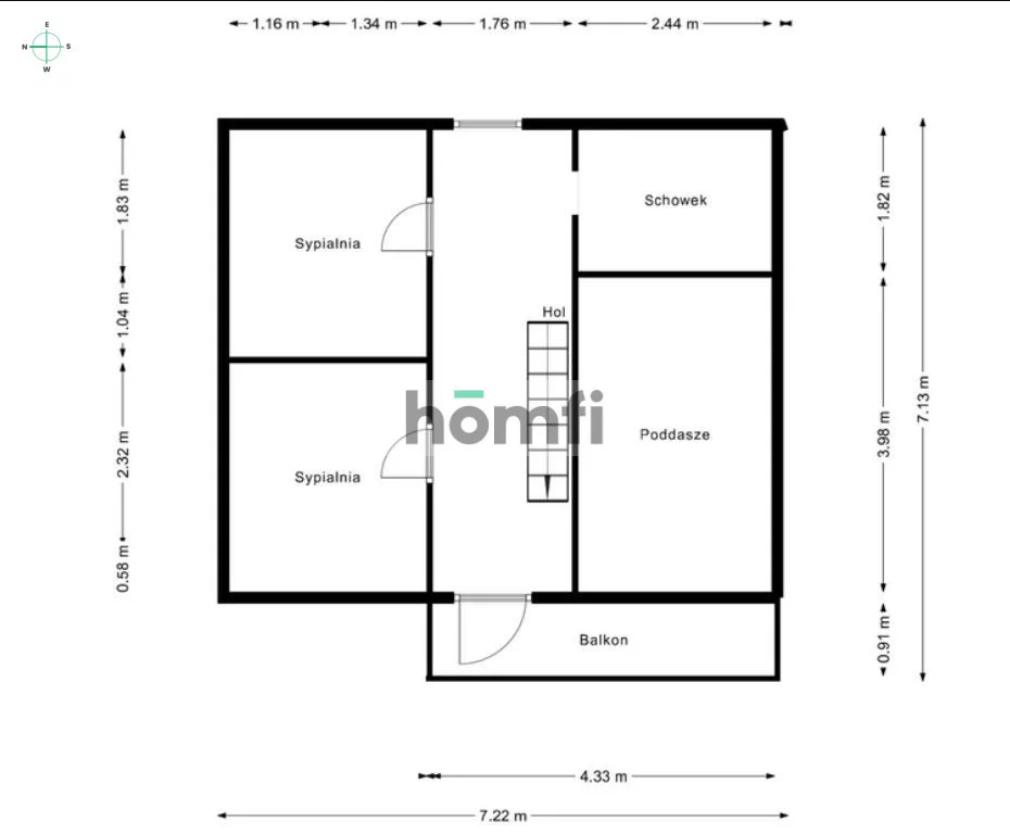 Dom 54,00 m², oferta nr , 5897/2089/ODS, Krasne