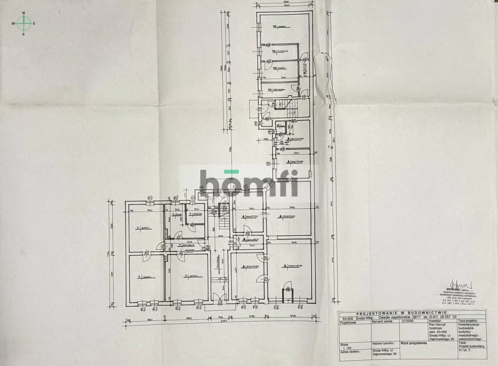 Dom 660,00 m², oferta nr , 6354/2089/ODS, Środa Wielkopolska, Jana Henryka Dąbrowskiego