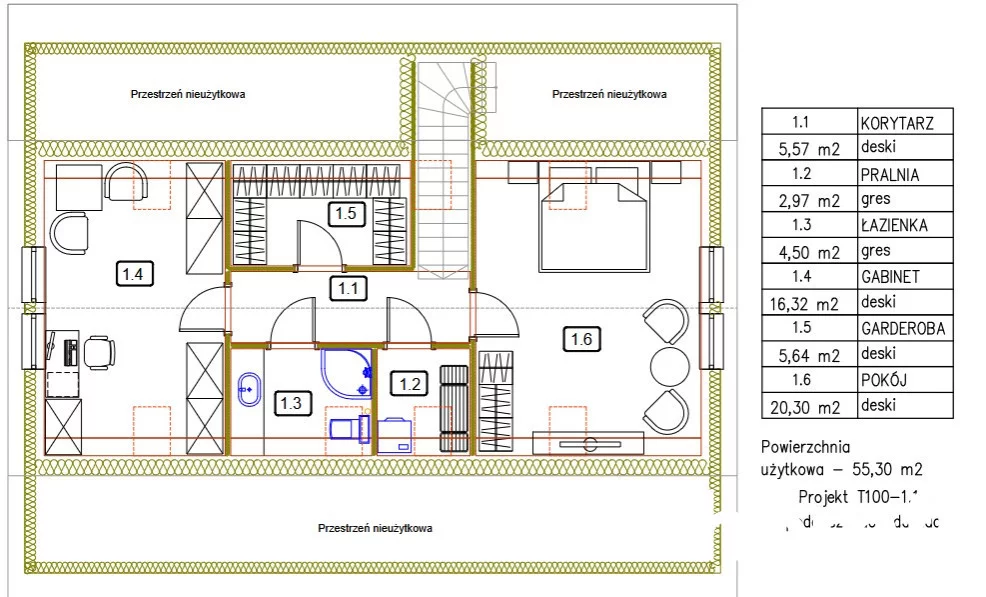 Dom 99,00 m², oferta nr , 6283/2089/ODS, Uraz, Główna