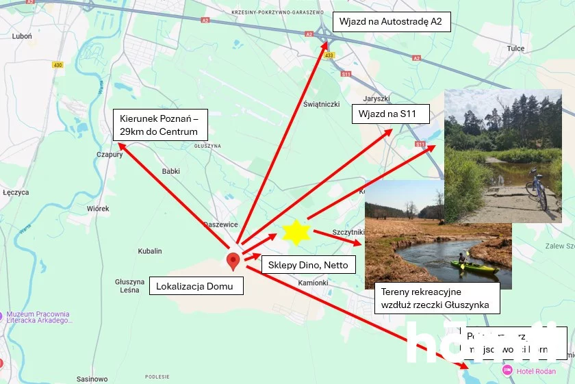 Dom 117,00 m², oferta nr , 6487/2089/ODS, Daszewice, Rogalińska