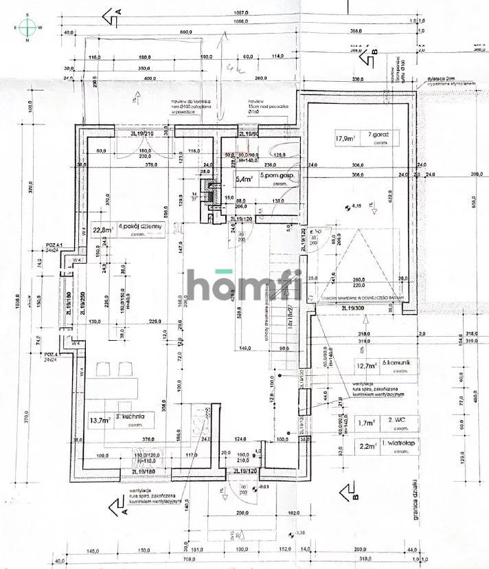 Dom i rezydencja 124,40 m², oferta nr , 6486/2089/ODS, Czapury, Leśna