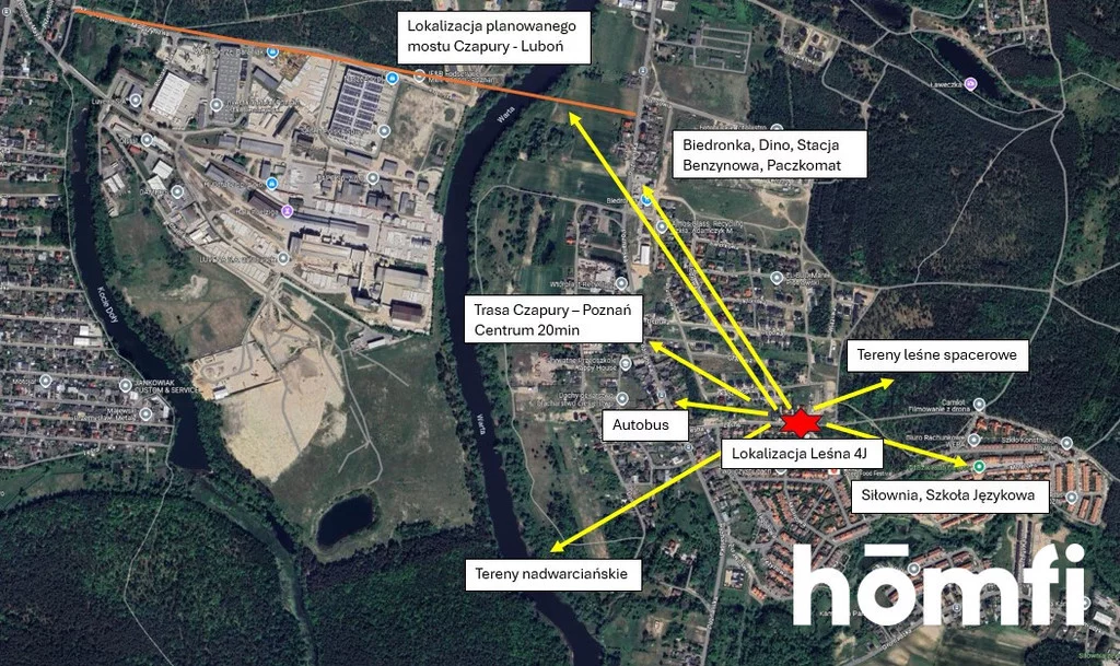 Dom i rezydencja 124,40 m², oferta nr , 6486/2089/ODS, Czapury, Leśna