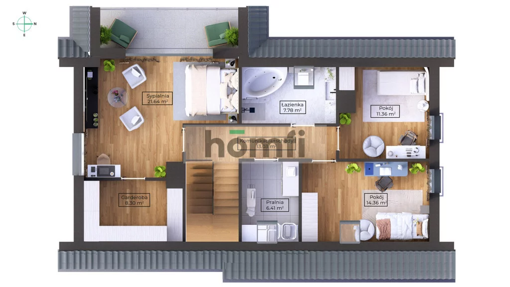 Dom 157,90 m², oferta nr , 6754/2089/ODS, Malawa